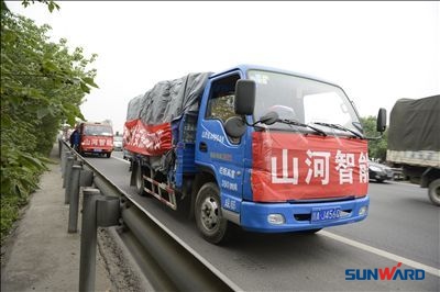 救援黄金七十二小时,山河智能急灾区所急