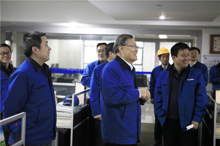 携手奋进,羊年共赢,山河智能开门大吉