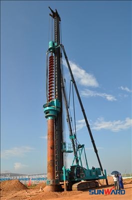 山河智能双动力头强力多功能钻机强势来袭 山河智能双动力头强力多功能钻机强势来袭