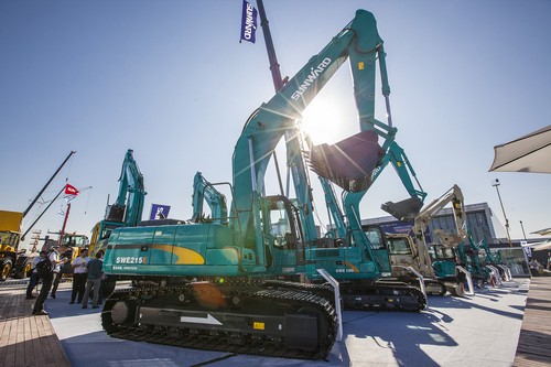 山河智能酷帅曾大虾,一大波美图带你亲临北京BICES展