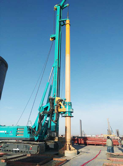 敏捷的悍将!宁夏地质局大赞山河智能旋挖钻机