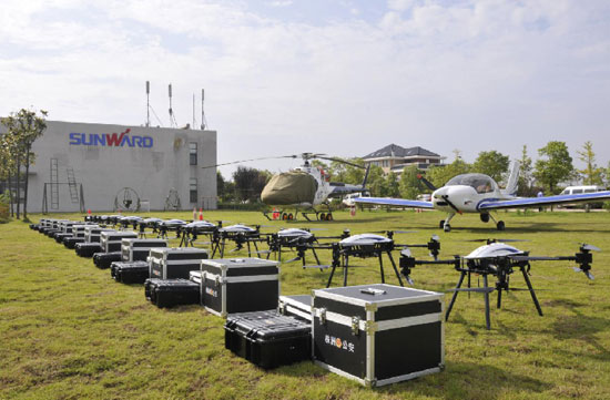 展示三湘警界风彩,首届警用无人机实战演练在山河科技圆满举行