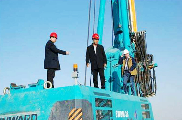 敏捷的悍将!宁夏地质局大赞山河智能旋挖钻机