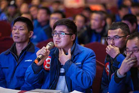 山河智能营销吹响集结号,2017年撸起袖子加油干