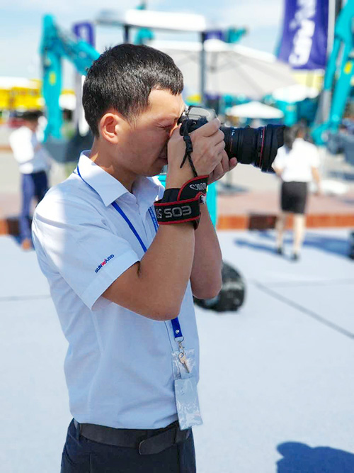 山河智能酷帅曾大虾,一大波美图带你亲临北京BICES展