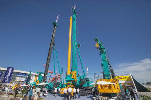 山河智能酷帅曾大虾,一大波美图带你亲临北京BICES展