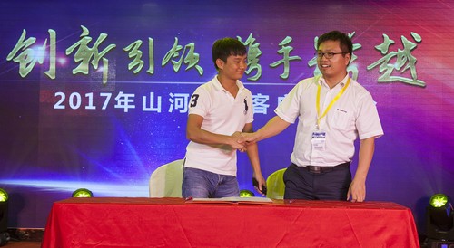 山河智能酷帅曾大虾,一大波美图带你亲临北京BICES展