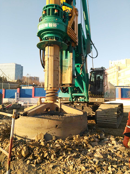 了不起!山河智能SWDM36旋挖钻孔直径达3米再创奇迹