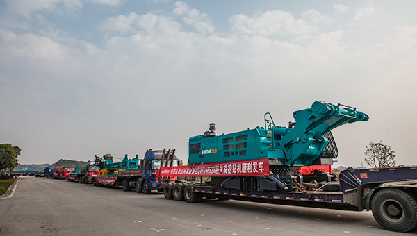 情人节牵手成功,山河智能SWDM520“我爱你”出嫁了