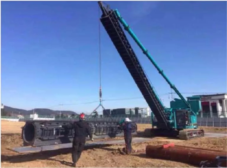 国产的骄傲!山河智能SWCH600-125M全液压履带桩架