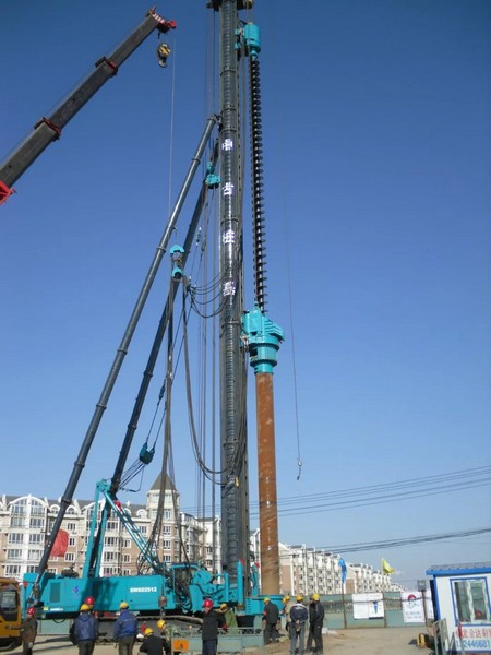 幸好遇见你!中国首台双动力头强力多功能钻机