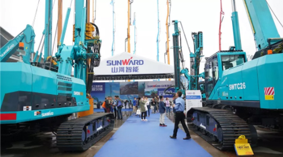 超强阵容尽显创新成果!山河智能闪耀长沙工程机械展