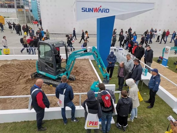 同一个世界,同一个梦想,山河智能德国宝马展完美收官