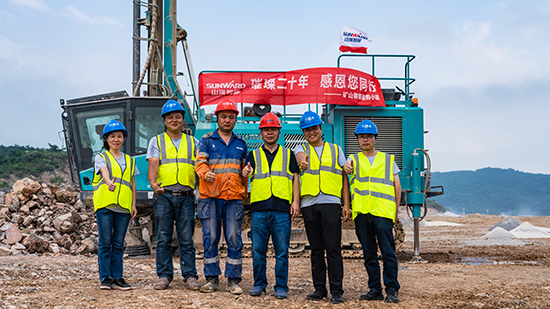 15年3万小时!山河智能元老级潜孔钻机“雄风”依旧