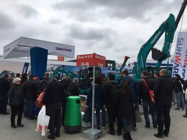 同一个世界,同一个梦想,山河智能德国宝马展完美收官