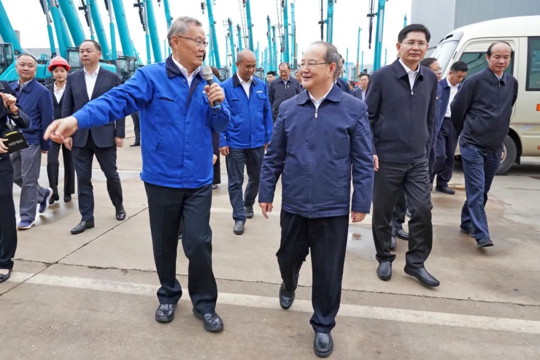 广西党政代表团考察山河智能