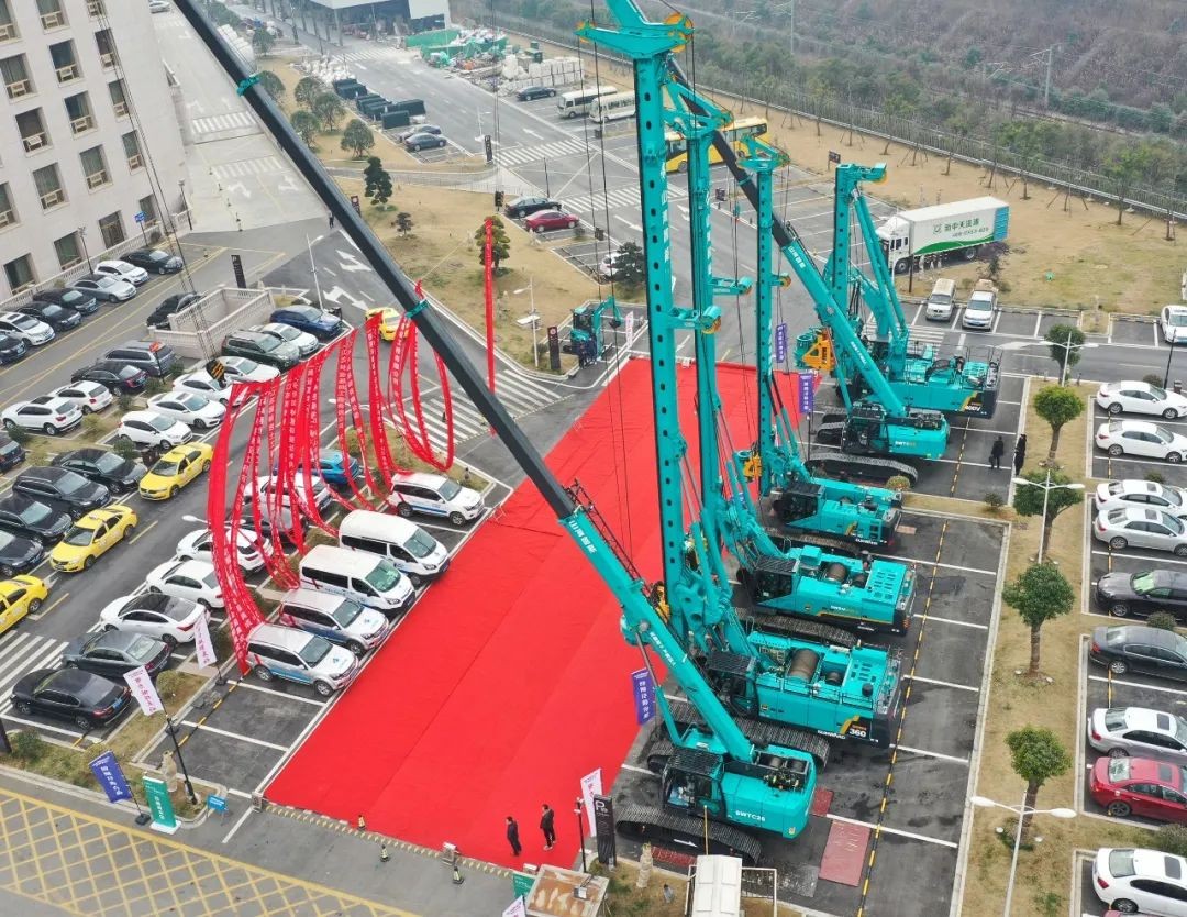 百台设备,成交额3.6亿!山河智能“圈粉”六朝古都