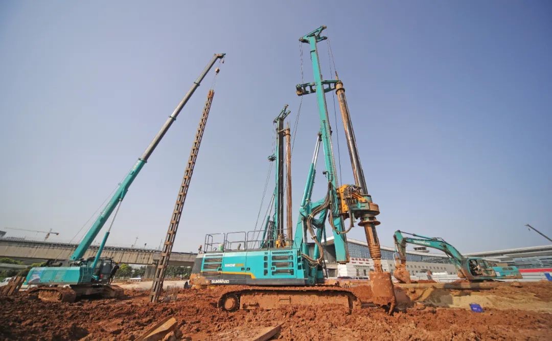 超强施工组合!山河智能助力长沙地铁6号线建设