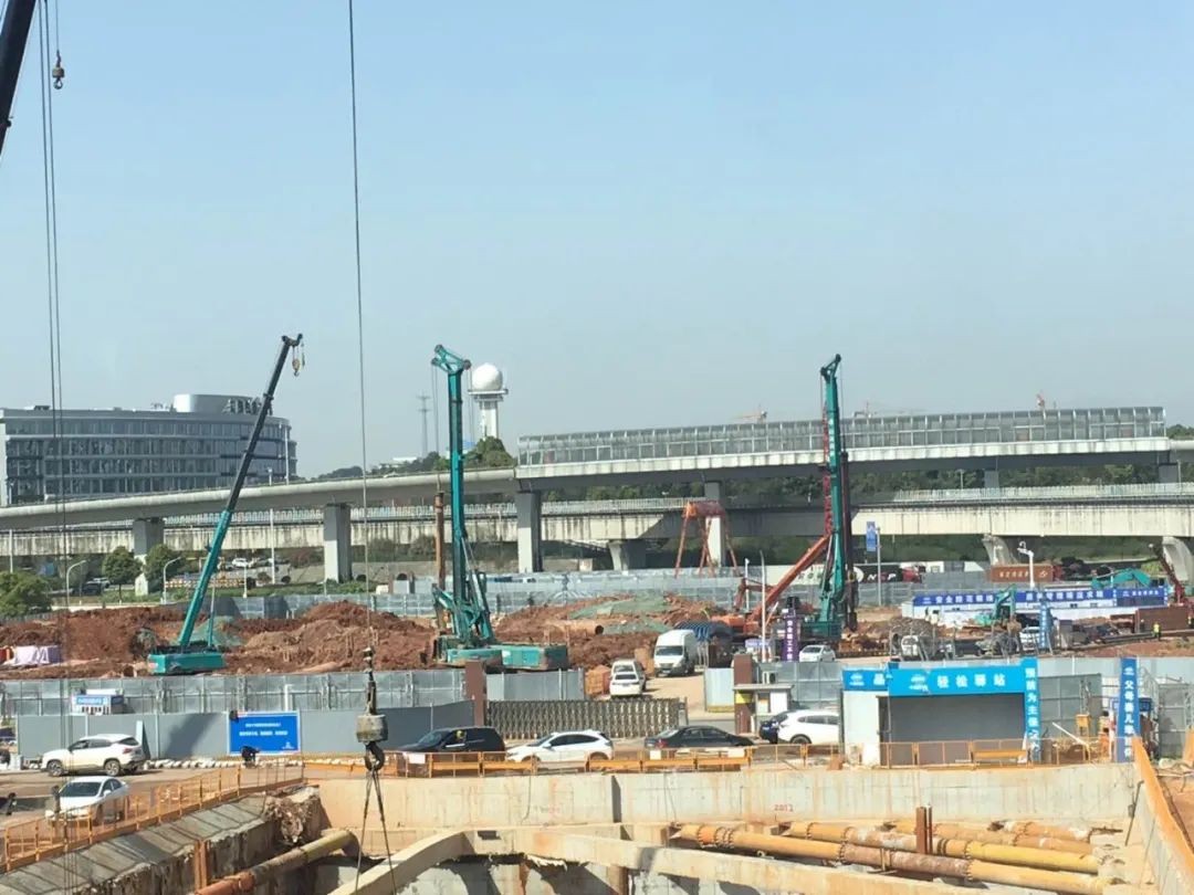 超强施工组合!山河智能助力长沙地铁6号线建设