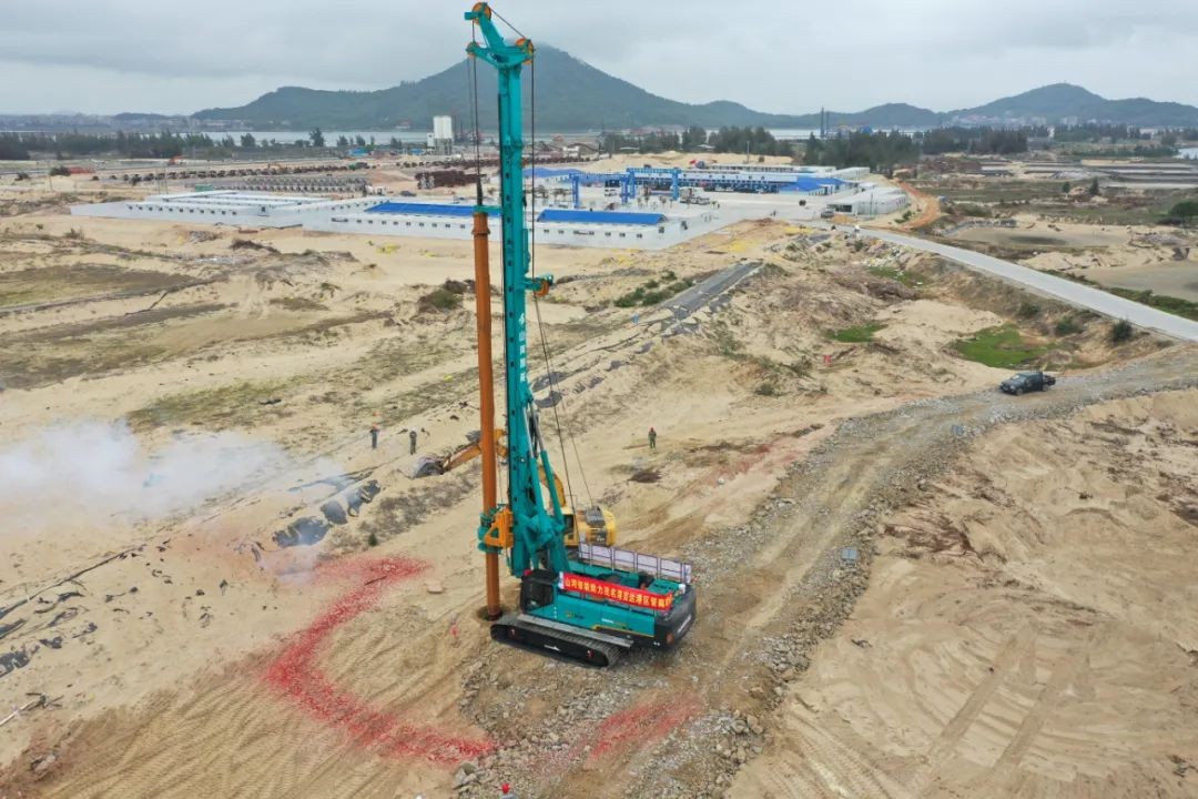 开工大吉!入岩专家SWDM360H3助力茂名港管廊建设