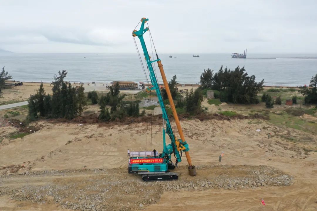 开工大吉!入岩专家SWDM360H3助力茂名港管廊建设