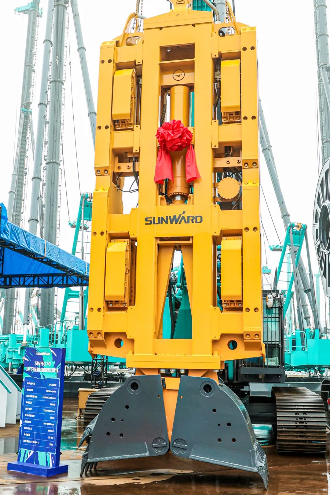 打造“明星产品”!山河智能地下连续墙液压抓斗成功发布