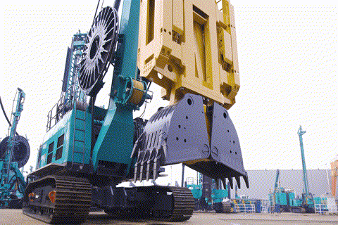 打造“明星产品”!山河智能地下连续墙液压抓斗成功发布