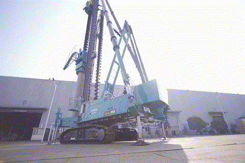 植桩奇兵!山河智能开启大直径预制桩施工全新探索实践