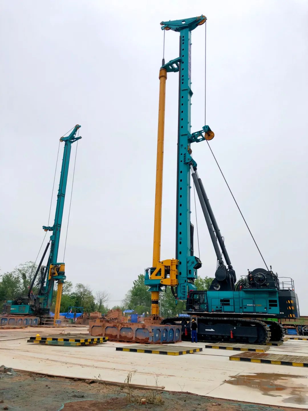 再啃“硬骨头”!山河智能“超级桩备”助建燕矶长江大桥