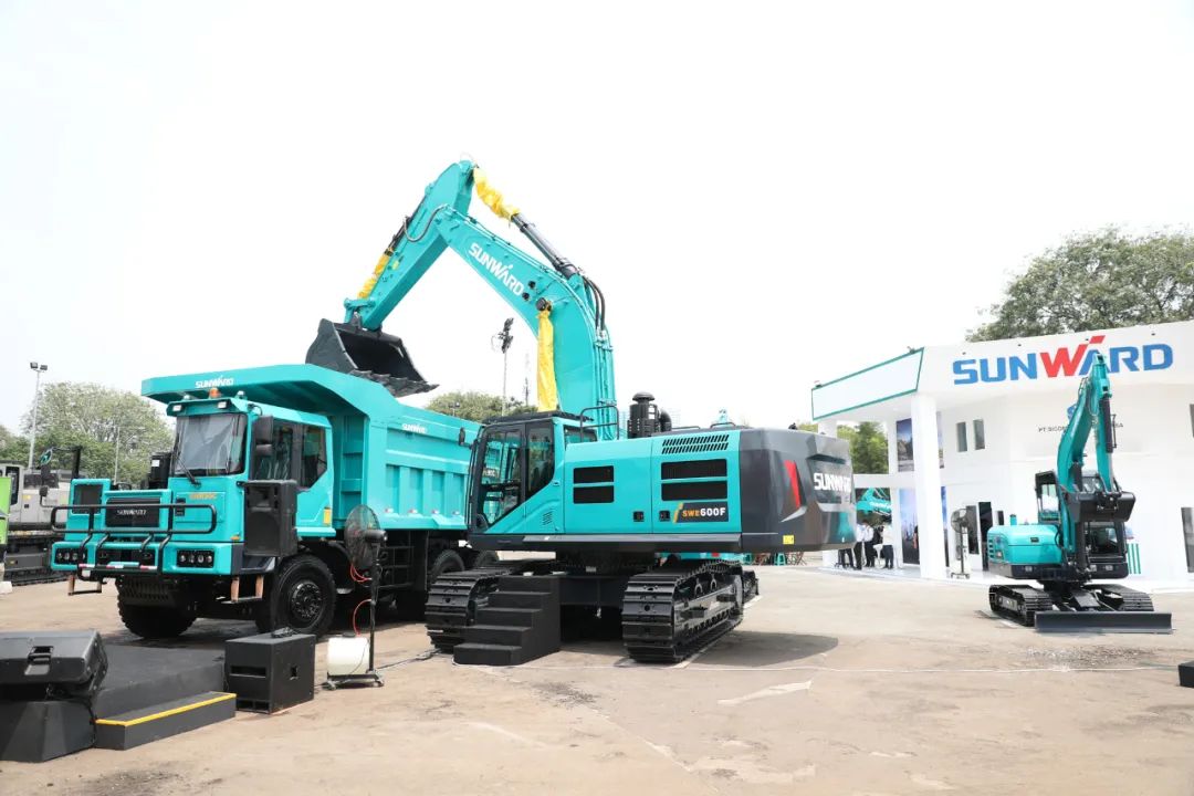 本地化建设显成效!山河智能携矿山成套装备亮相印尼矿业展