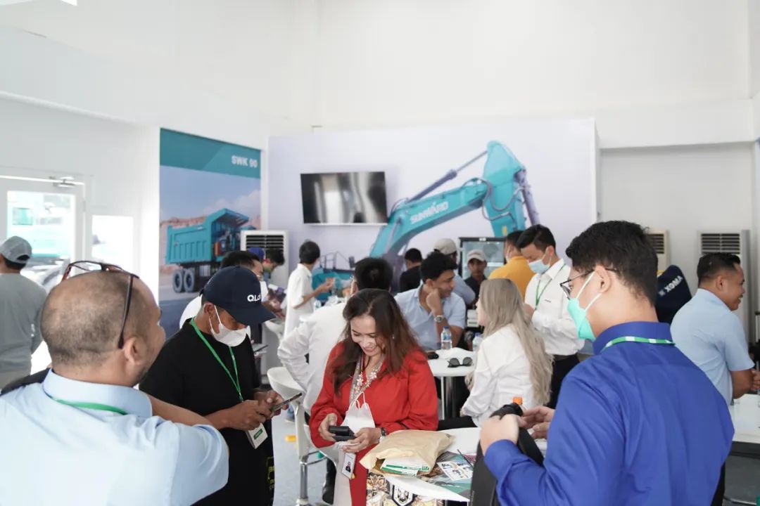 本地化建设显成效!山河智能携矿山成套装备亮相印尼矿业展