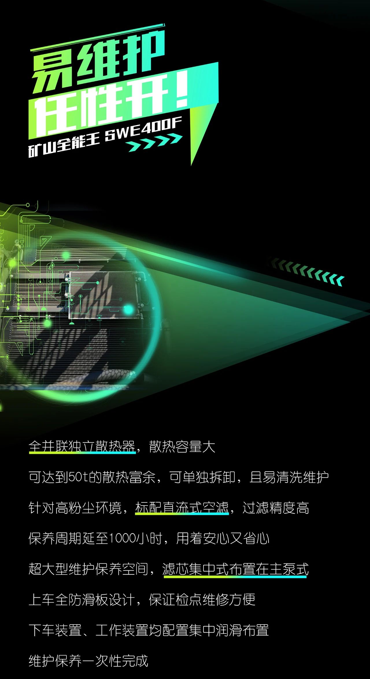 国四精品 | 要产能、够有劲!“满级”挖机还得看“矿山全能王”SWE400F