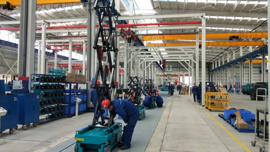 吹响复工“冲锋号”,全力冲刺“开门红”!山河智能高空机械复工复产进行时