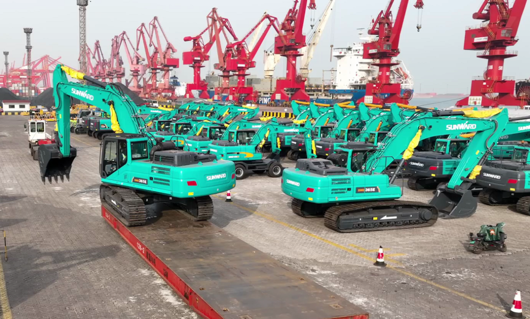 亿元设备“包船”出海!山河智能国际市场迎来开门红