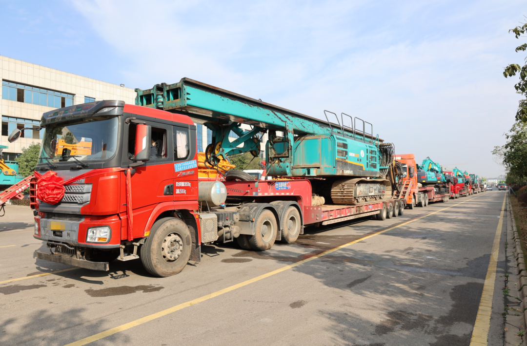 乘着自贸区改革的东风,山河智能二手工程机械扬帆出海