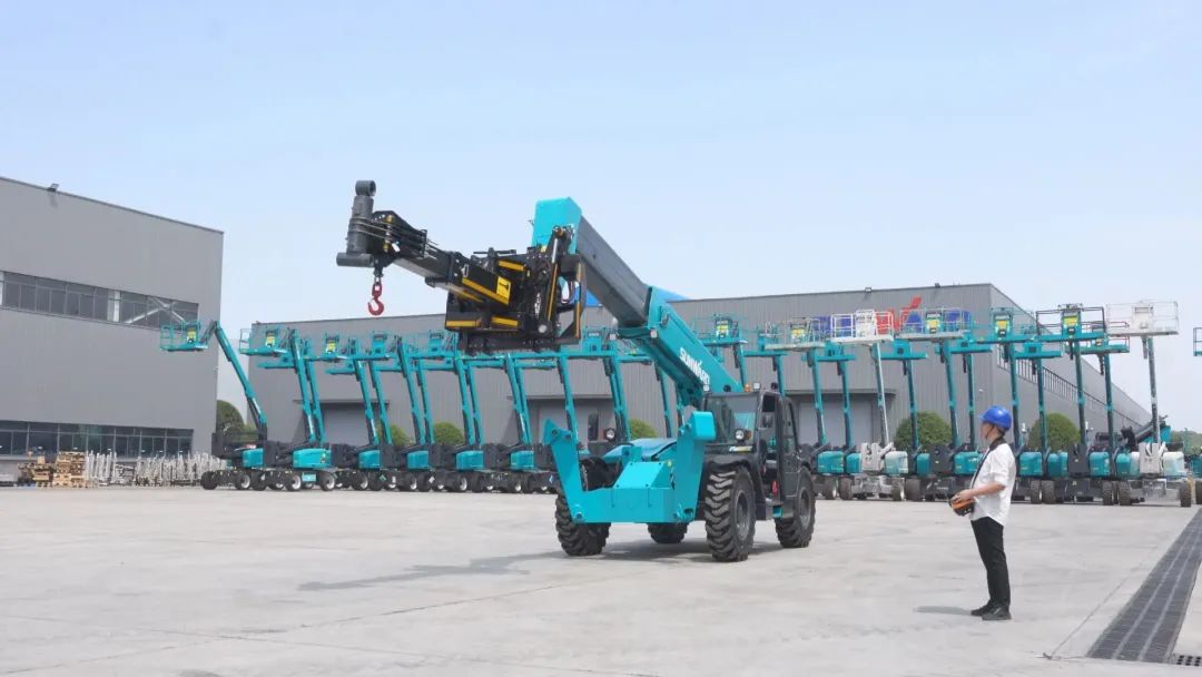 独家定制!山河智能油缸更换机器人顺利下线