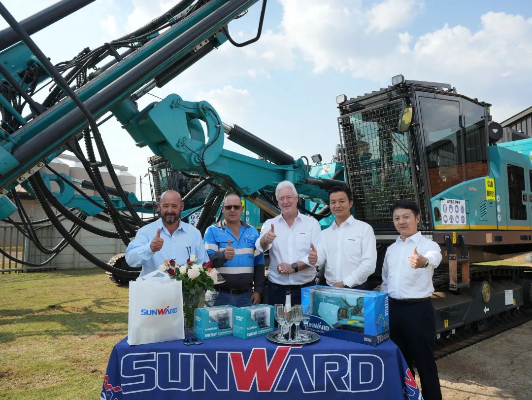 登陆南非,山河智能新型凿岩利器交付客户