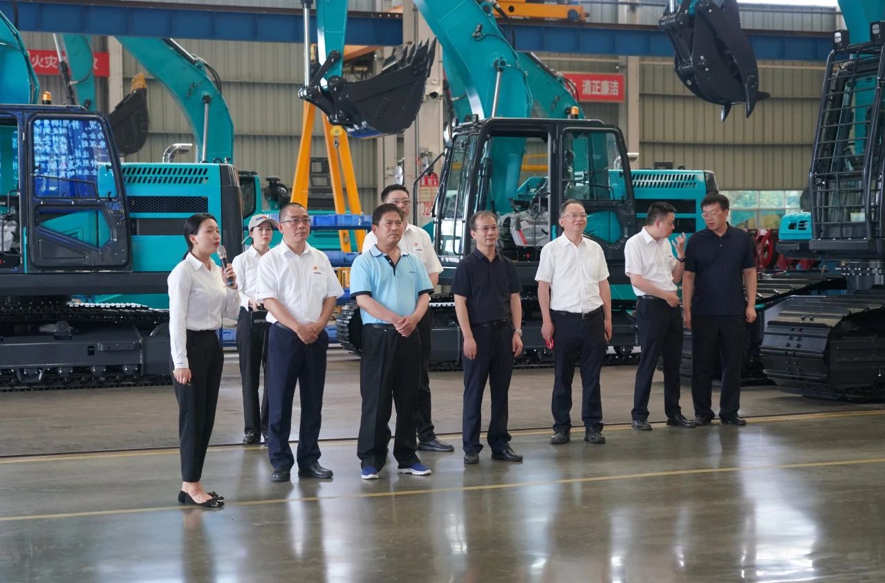 中国贸促会调研山河智能