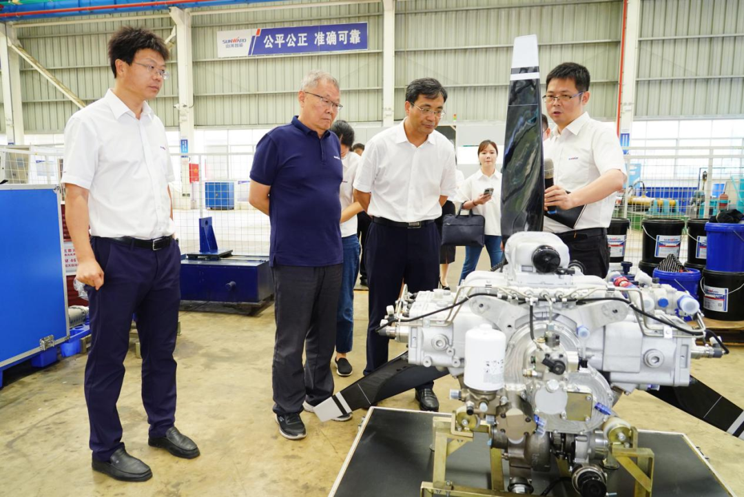 湖南省人社厅厅长李永军调研山河智能