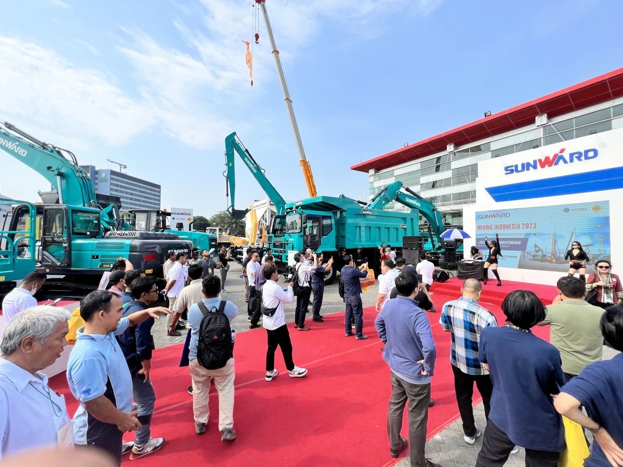 深耕细作,逆势增长!山河智能盛装亮相印尼雅加达矿业展