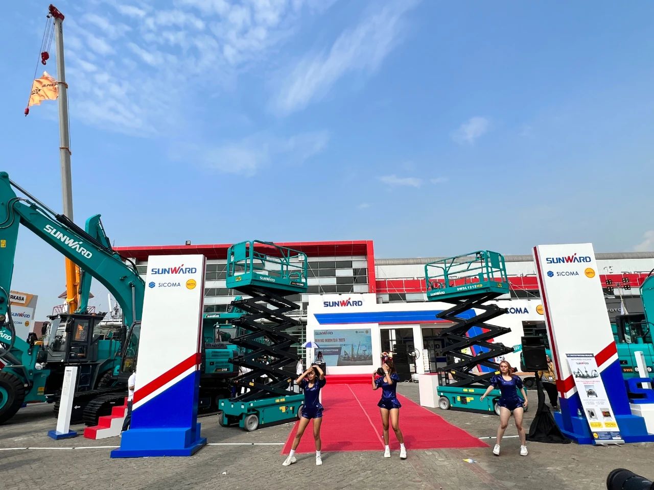 深耕细作,逆势增长!山河智能盛装亮相印尼雅加达矿业展