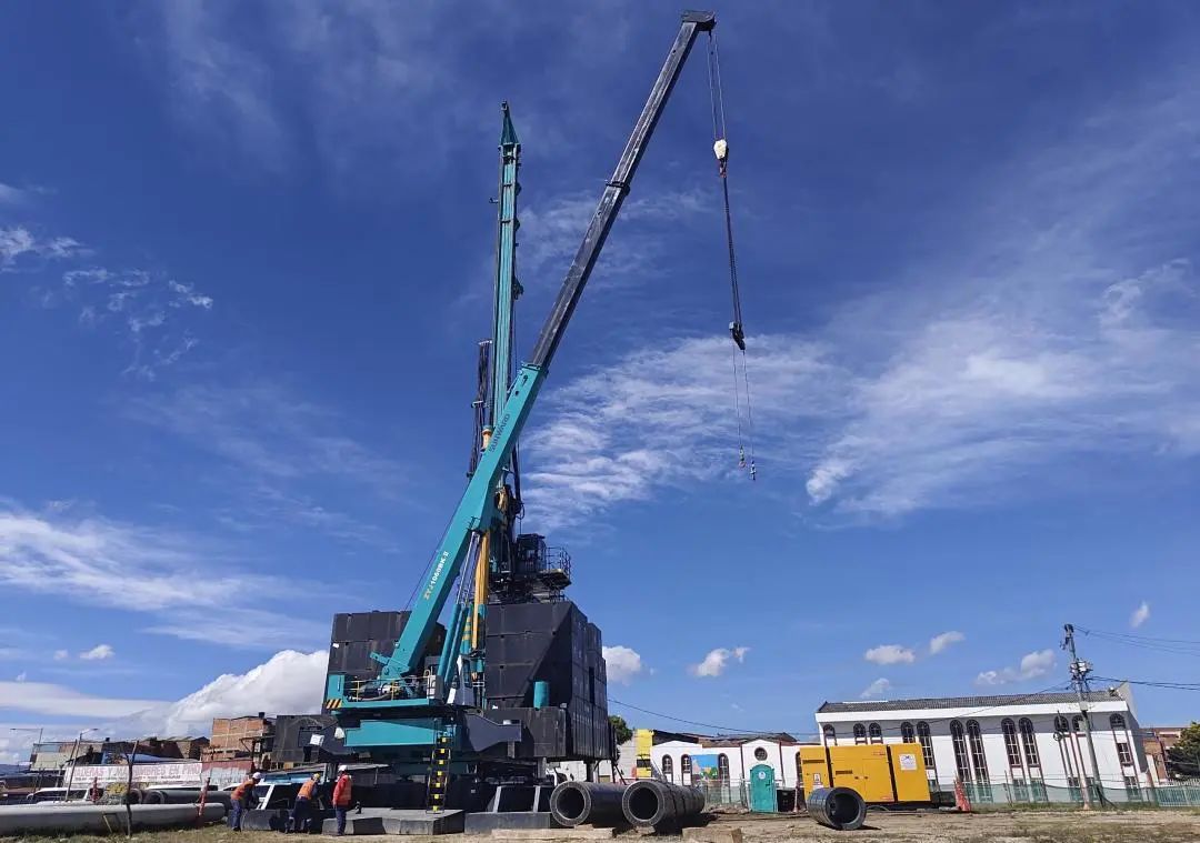 展现“中国制造”硬实力!山河智能PDP工法钻机助建波哥大地铁项目
