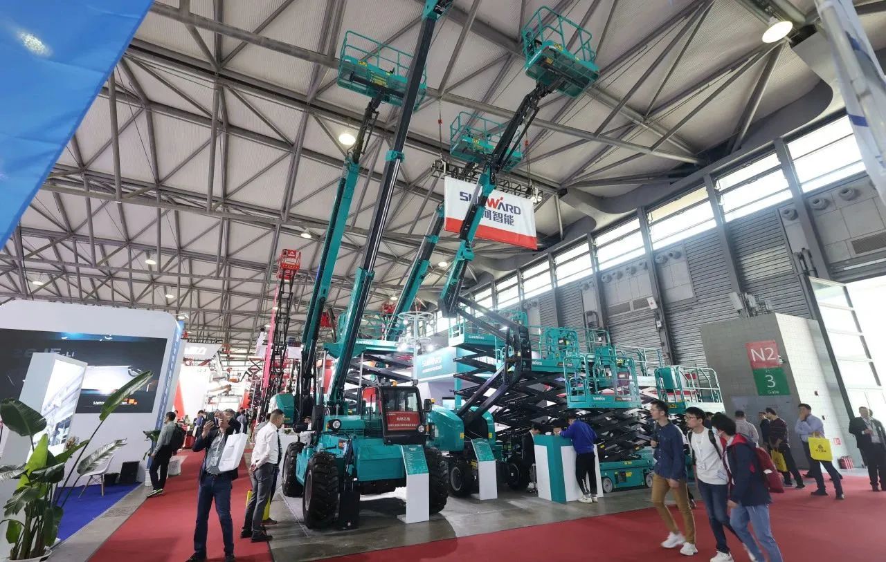 精品出击,闪耀魔都!山河智能全系列高空机械亮相2023亚洲国际高空展