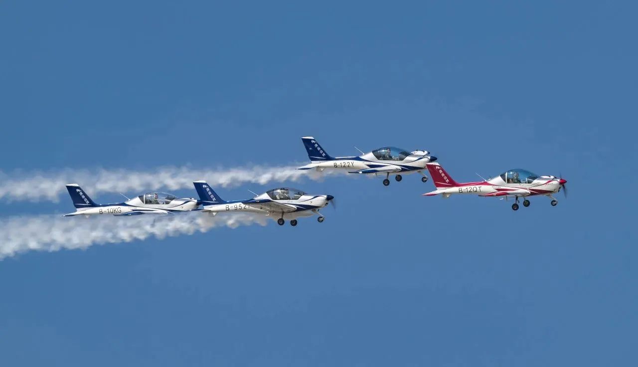 央媒聚焦!一起见证首届亚洲通用航空展上的山河风采