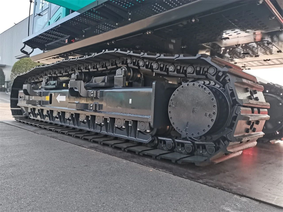 定制开发、功能更强!山河智能SWE750ELR加长臂液压挖掘机下线交付