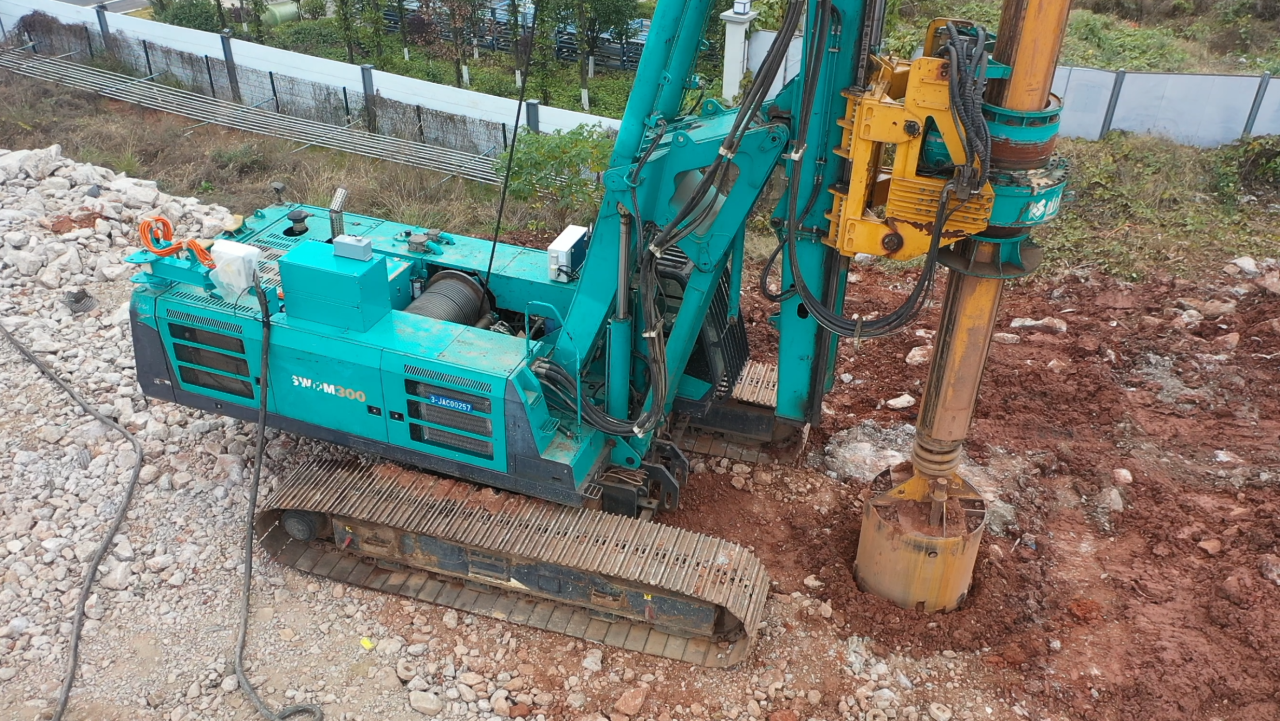 助力“双碳”目标!山河智能“旋挖油改电”项目来了