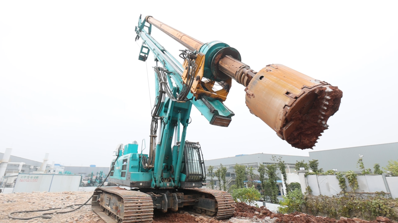 助力“双碳”目标!山河智能“旋挖油改电”项目来了