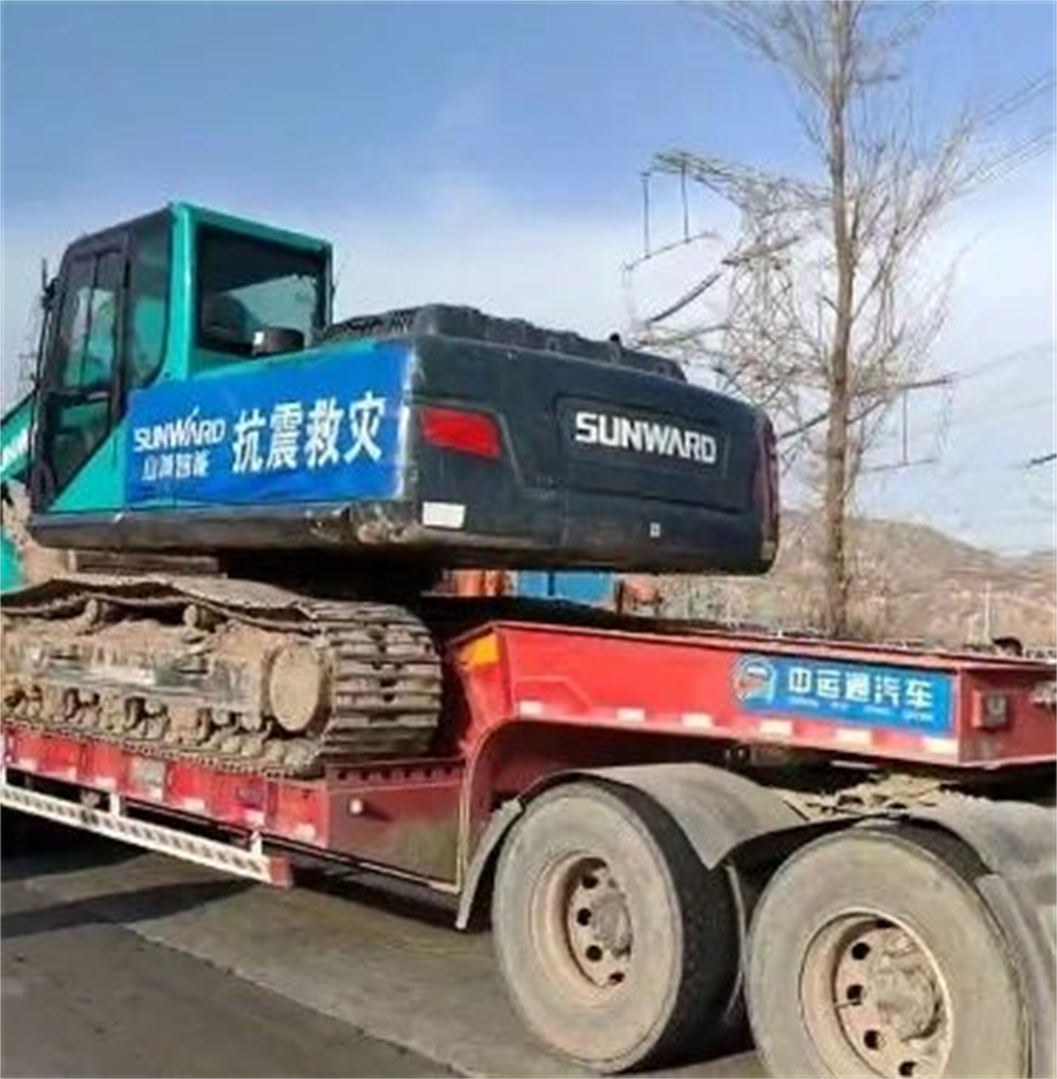 支援抗震救灾一线,山河智能在行动!