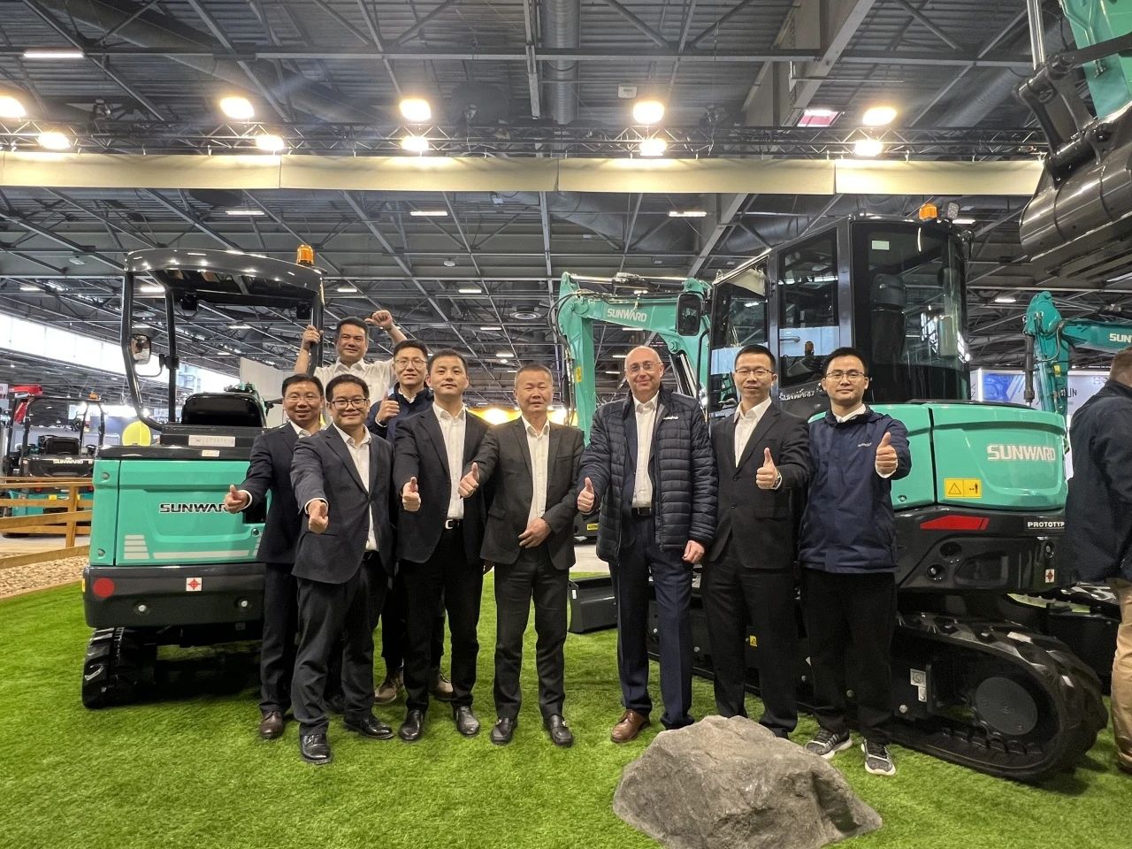 赢战INTERMAT 2024!山河智能土方机械深耕全球高端市场