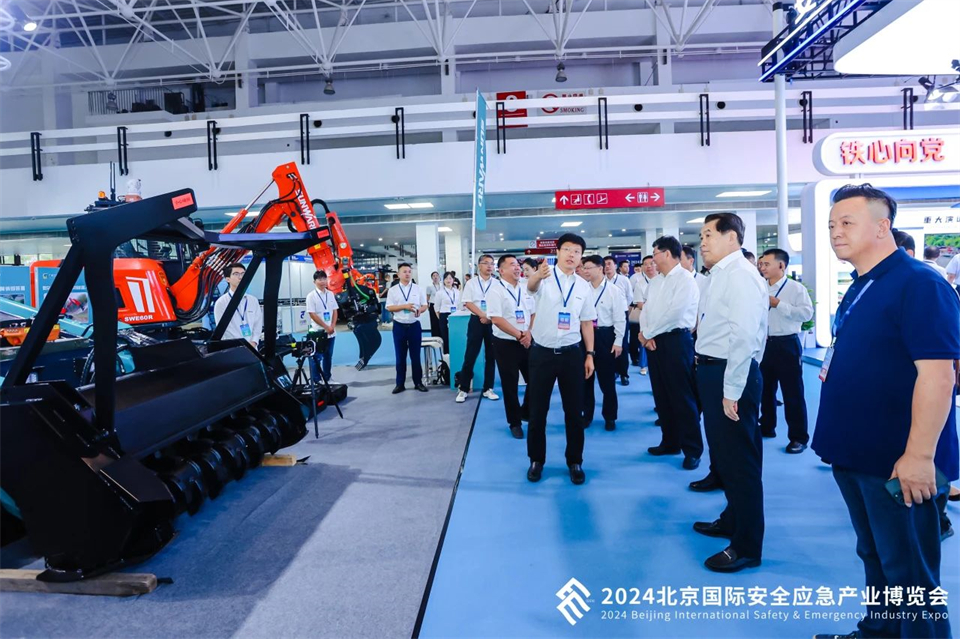 智慧应急,安全新时代 | 山河智能携8款产品亮相北京安博会